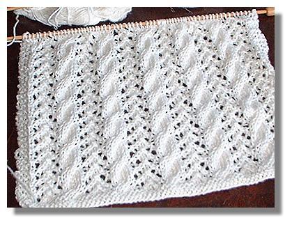 Knit stitches - collection of knitting stitch patterns with charts